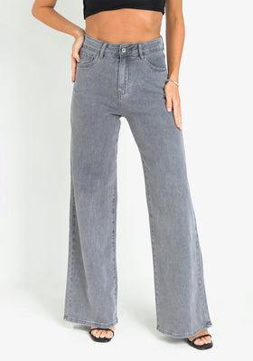 Laura Grey High Rise Wide Leg Jeans Laura Grey High Rise Wide Leg Jeans