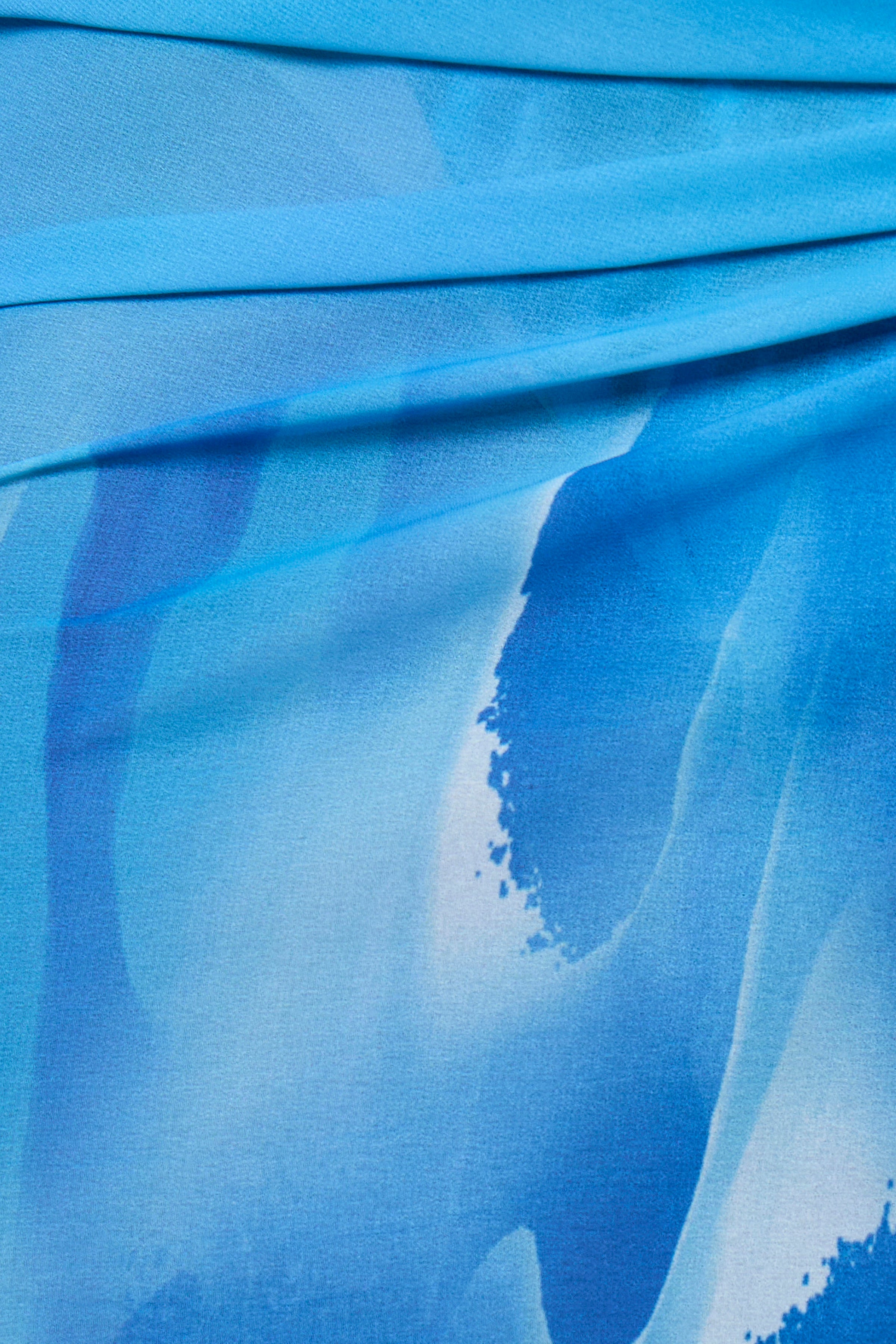 Blue Printed Sarong