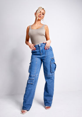 Charlotte Taupe Seamless Bodysuit Charlotte Taupe Seamless Bodysuit