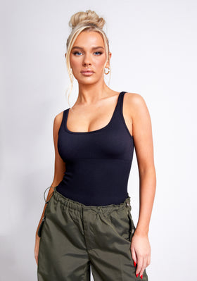 Charlotte Black Seamless Bodysuit Charlotte Black Seamless Bodysuit
