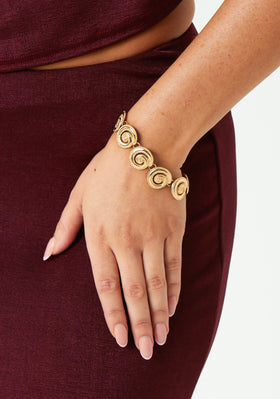 Jesse Gold Swirl Bracelet Jesse Gold Swirl Bracelet