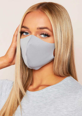 Sierra Grey Reusable Face Mask