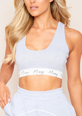 Kimberly Grey Missy Empire Racer Back Crop Top Kimberly Grey Missy Empire Racer Back Crop Top