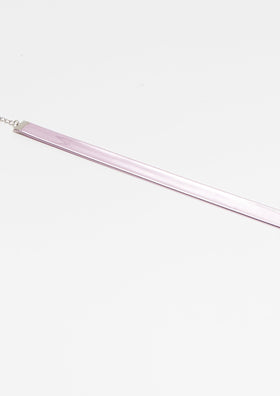 Braylee Pink Thin Metallic Choker Braylee Pink Thin Metallic Choker