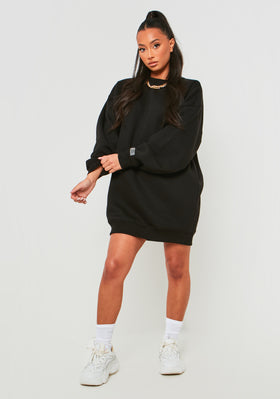 Lauren Black Missy Sport Oversized Sweater Dress Lauren Black Missy Sport Oversized Sweater Dress