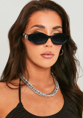 Aria Black Cat Eye Sunglasses Aria Black Cat Eye Sunglasses