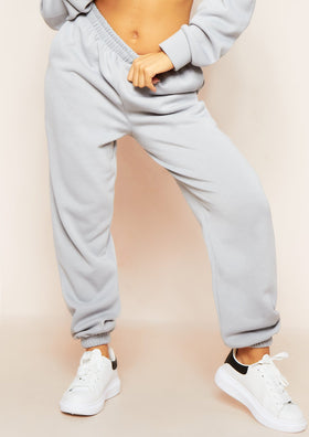 Alana Pastel Blue Casual Joggers Alana Pastel Blue Casual Joggers