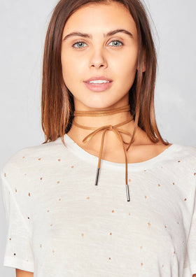 Serena Gold Wrap Around Choker Serena Gold Wrap Around Choker