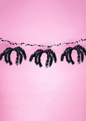 Black Spider Halloween Hanging Decoration Black Spider Halloween Hanging Decoration