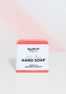 Bluefyn Well-Being Hand Soap Peony & Orange Blossom 30g Bluefyn Well-Being Hand Soap Peony & Orange Blossom 30g