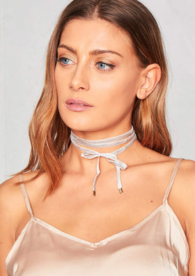 Beth Grey Velvet Wrap Around Choker Beth Grey Velvet Wrap Around Choker