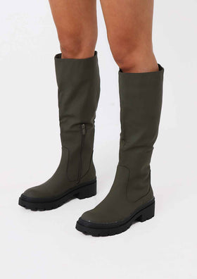 Zeke Khaki Wellie Boots Zeke Khaki Wellie Boots