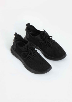 Hannah Black Knitted Trainers Hannah Black Knitted Trainers