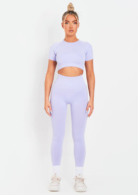 Frankie Lilac Seamless Gym Co-Ord Frankie Lilac Seamless Gym Co-Ord