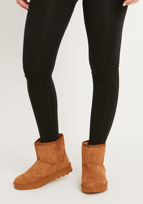 Corinne Camel Low Suede Boots Corinne Camel Low Suede Boots