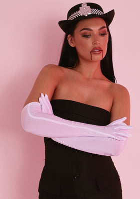 Hallie White Costume Gloves Hallie White Costume Gloves