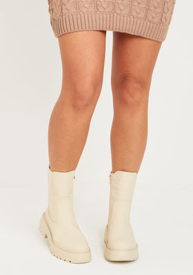 Luna Cream Chelsea Ankle Boots Luna Cream Chelsea Ankle Boots