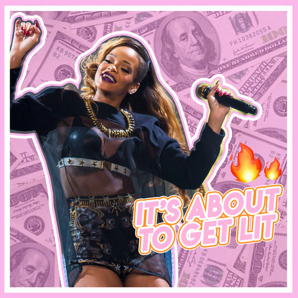 THE 10 STAGES OF PAYDAY FRIDAY AS TOLD BY RIHANNA