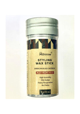 June Milnrow Jamaican Black Castor Oil Edge Hair Styling Wax Stick