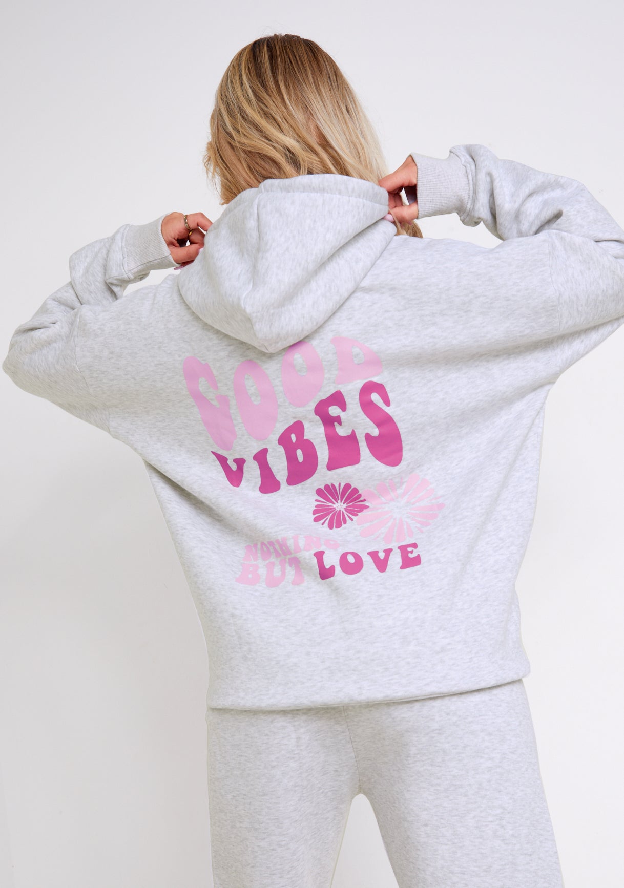 Missy Empire 【 Oversized Sport Hoodie Women 】 ファッション レディースファッション トップス パーカー レディース Oversize lace zip hoodie /レース付きオーバーサイズジップ