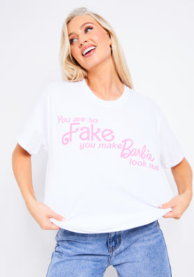 Sophia White "You are Fake Like Barbie" T-shirt