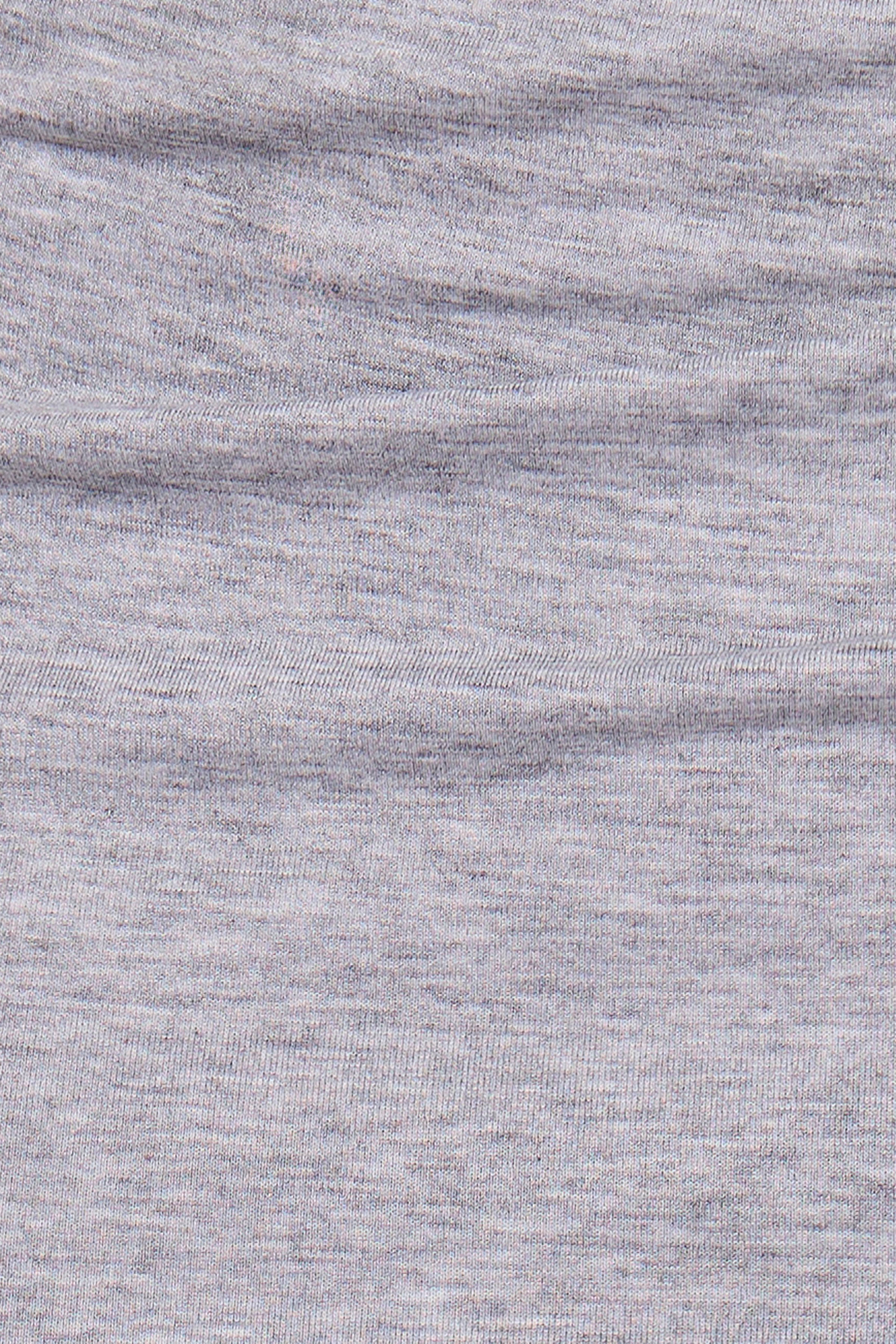 Grey Marl Strap Maxi Skirt