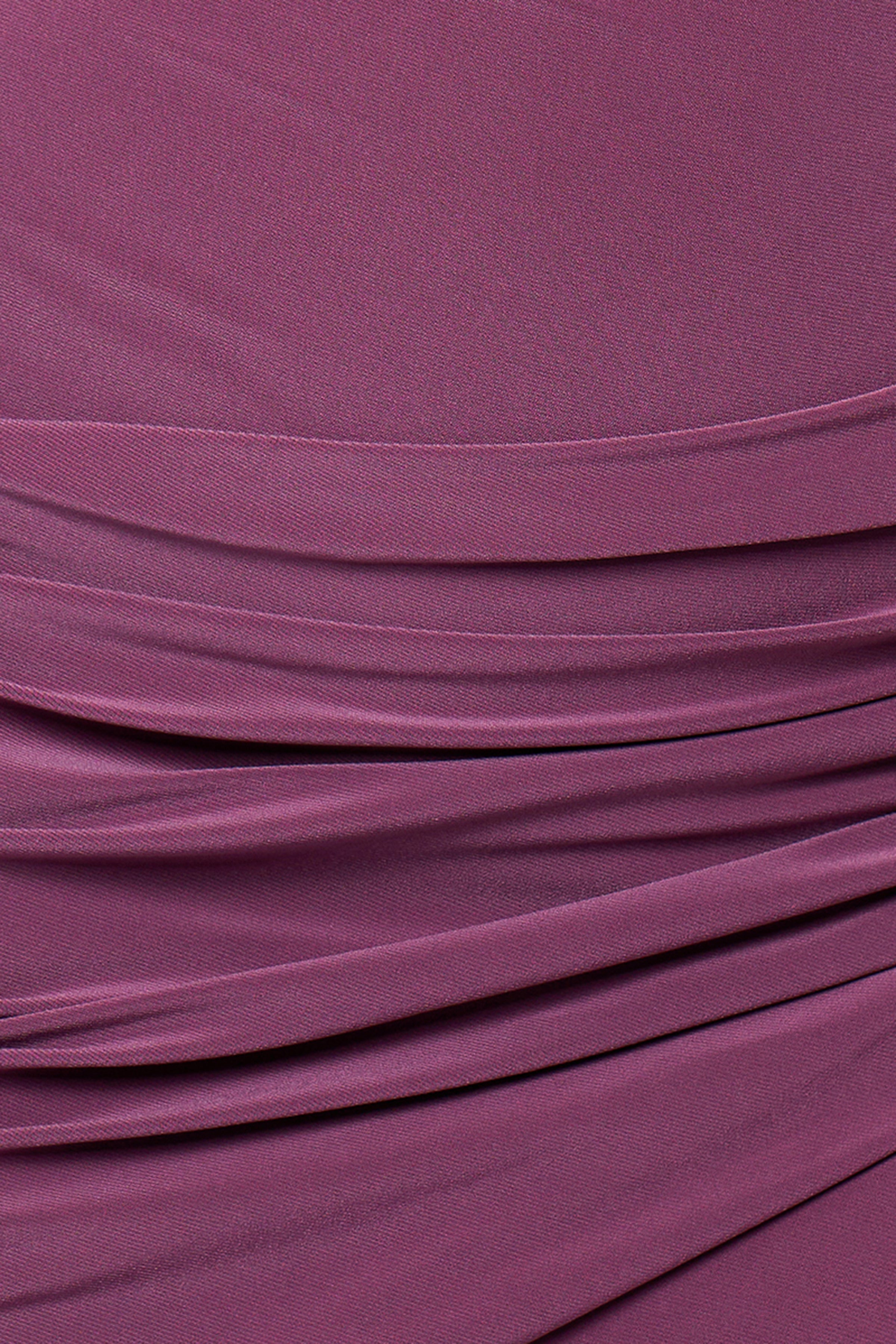 Mauve Twist Maxi Dress
