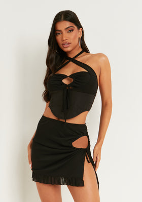 Mesh skirt missy clearance empire