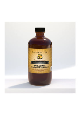 Sunny Isle 100% Pure Extra Dark Jamaican Black Castor Oil For Hair, Eyelashes And Eyebrows