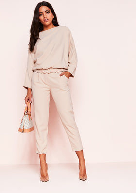 Florence Nude Ruched Co-ord Set