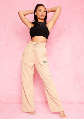 Karin Beige Missy Empire Casual Joggers