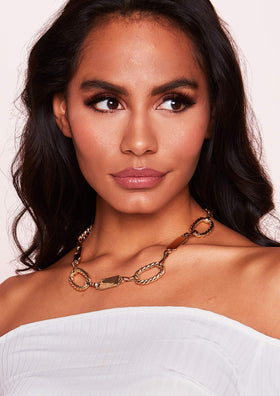 Cheryl Gold Chain Necklace