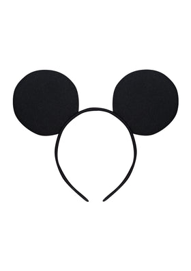 Novelty Mickey Black Ears Headband