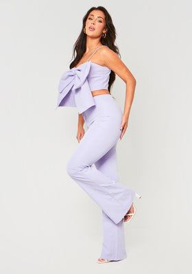Reyna Lilac Tailored Trouser