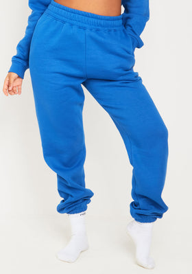 Verity Blue Missy Girl Embroidered 90's Cuffed Jogger