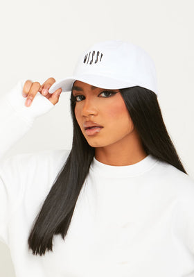 Hilma White Missy Graphic Baseball Cap