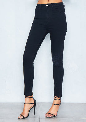 Penny Black Distressed Knee Skinny Jeans