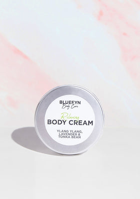 Bluefyn Relaxing Body Cream Lavender & Tonka Bean 60ml