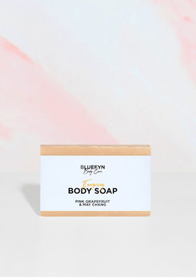 Bluefyn Energising Body Soap Pink Grapefruit & May Chang