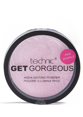 Technic Get Gorgeous Pink Sparkle Highlighter