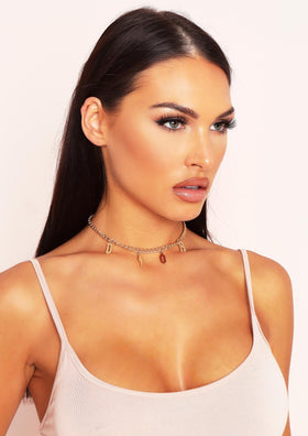 Isabeli Gold Lightning Bolt Chain Necklace