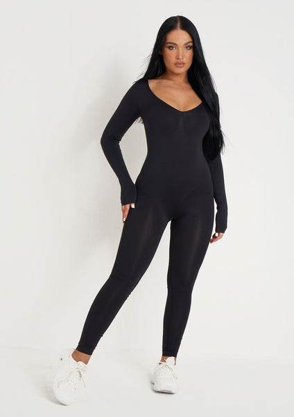 Long Jumpsuit - Black