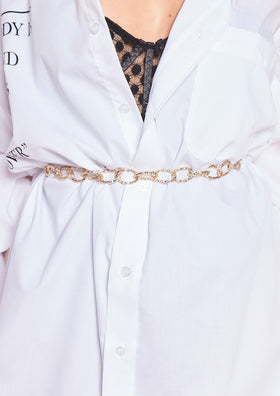 Rory Gold Chain Belt