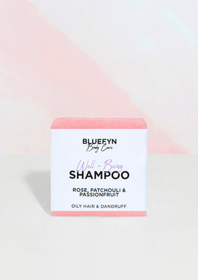 Bluefyn Well-Being Shampoo Rose Patchouli & Passionfruit 50g