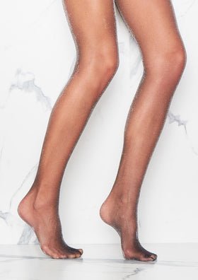 Brigitte Black Lurex Tights